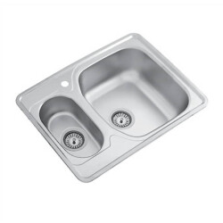 Renno Sink Fixus Bowl Left 620X480Mm Stainless Steel - Renno