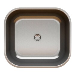 Renno Sink Sara Steel 450X400Mm Stainless Steel - Renno