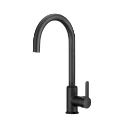 Roca Sink Faucet Mencia Swivel Spout Titanium Black - Roca