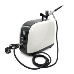 Rox 0067 Profesyonel Airbrush Kompresör Mini Boya Tabancası Seti - ROX