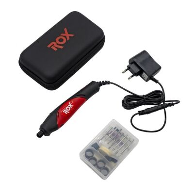 Rox 0093 Mini Hobi Gravür Makinası 25 Parça Aksesuarlı - 2