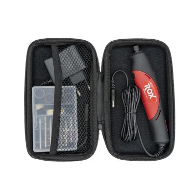 Rox 0093 Mini Hobi Gravür Makinası 25 Parça Aksesuarlı - 4