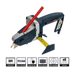 Rox 0124 Portatif Alçı Plaka Ölçme Kesme ve İşaretleme Aleti - ROX