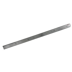 Rox 0200 Çift Taraflı Çelik Cetvel 500 mm - ROX