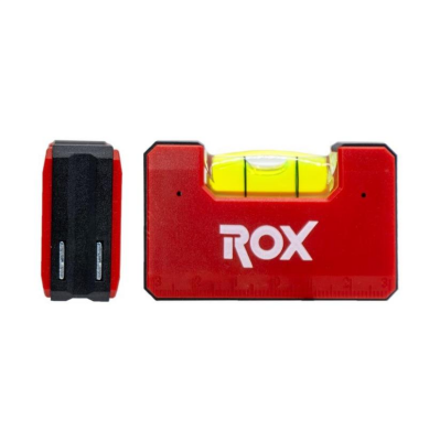 Rox 0280 Mıknatıslı Cep Tipi Mini Su Terazisi 65 mm - 4