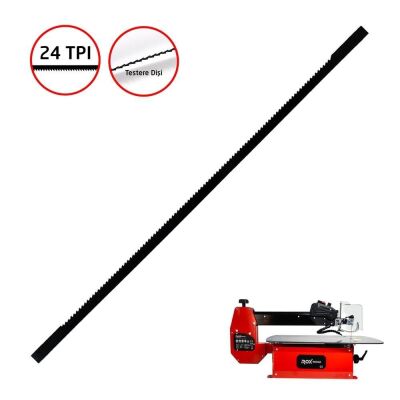Rox 0367 Dekupaj Kıl Testere Ucu 133 mm Z:24 (10'lu Paket) - 1