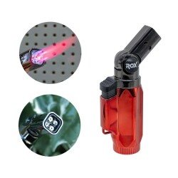 Rox BS-106 Dört Alev Çıkışlı Mini Bütan Gaz Torch Pürmüz - ROX