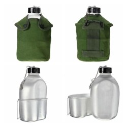 Rox Camping 0144 Taşıma Kılıflı Alüminyum Matara Kap Seti - 2