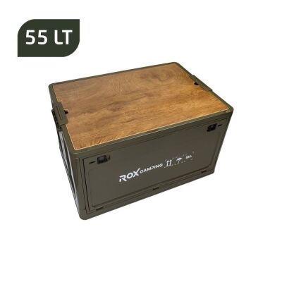 Rox Camping 0304 Katlanır Kamp Kutusu 55 Litre - 1