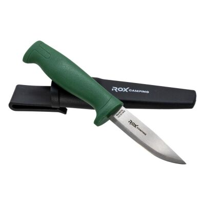 Rox Camping 0319 Bushcraft Eco Paslanmaz Çelik Kamp Bıçağı (Yeşil) - 2