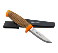 Rox Camping 0321 Bushcraft Plus Paslanmaz Çelik Kamp Bıçağı (Turuncu) - 2