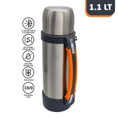 Rox Camping 1100 Kamp Termos 1.1 Lt - 1