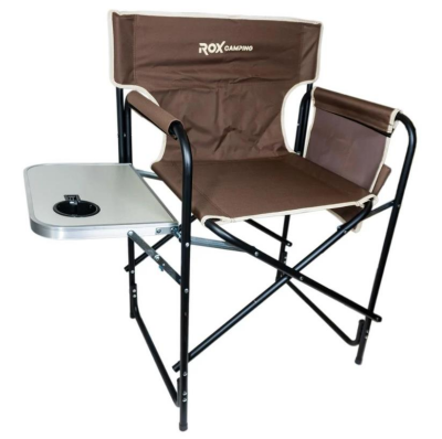 Rox Camping Fonksiyonel Sehpalı Kamp Sandalyesi -Kahverengi - 1