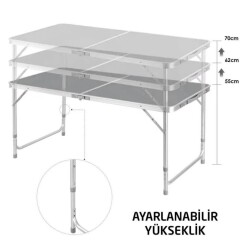 Rox Camping Katlanır Kamp Masası 120cm - 2