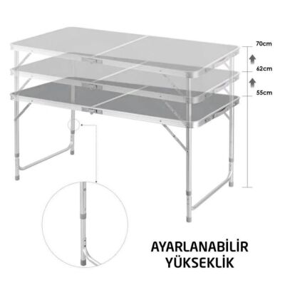 Rox Camping Katlanır Kamp Masası 120cm - 2