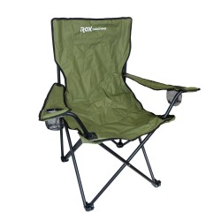 Rox Camping Katlanır Kamp Sandalyesi- Yeşil - ROX