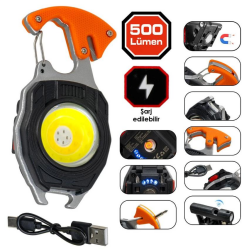 Rox Outdoor Şarjlı 500 LMS Led Fener - ROXCAMPING