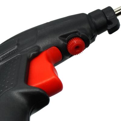 Rox Plastik Gövde Akış Ayarlı Hava Tabancası Kısa - 2