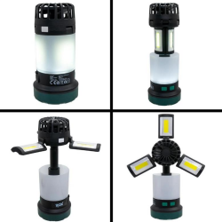 Rox Şarjlı Çok Fonksiyonlu Fanlı Kamp Feneri - 3