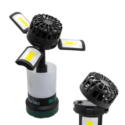 Rox Şarjlı Çok Fonksiyonlu Fanlı Kamp Feneri - 4