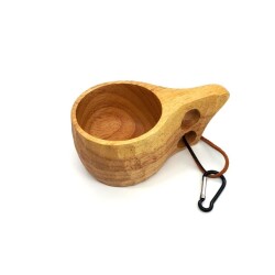 Rox Wood 001 Kuksa Ahşap Bardak Desenli - ROXWOOD