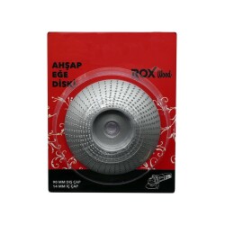 Rox Wood 0028 Ahşap Eğe Törpü Diski 90 mm - 2