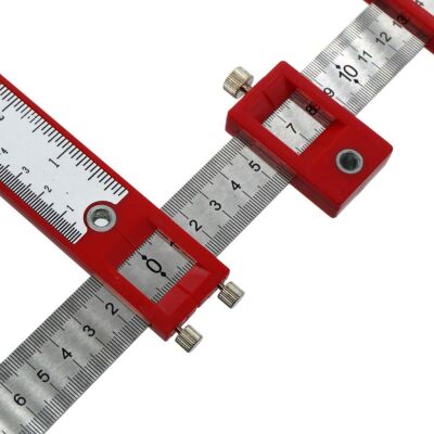 Rox Wood 0058 Delik Delme Merkezleme Kılavuz Cetveli Kulp Takma Şablonu - 3
