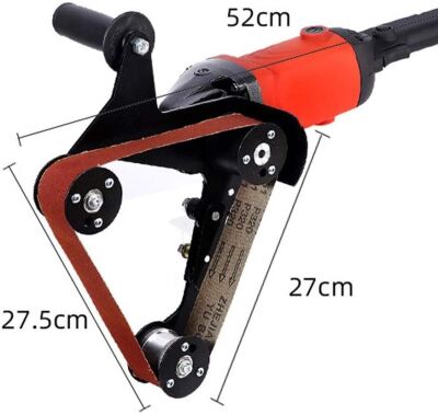 Rox Wood 0059 Taş Motoruna Takılır Esnek Şerit Zımpara Aparatı - 2