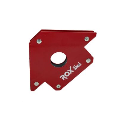 Rox Wood 0072 Manyetik Açılı Kaynak Tutucu Mıknatıs Gönye 50 Lbs - 2
