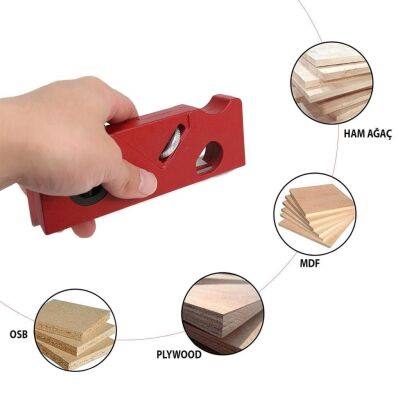 Rox Wood 0104 Terazili Köşe Omuz Rende - 3