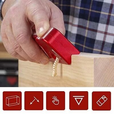 Rox Wood 0104 Terazili Köşe Omuz Rende - 4