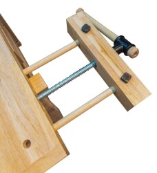 Rox Wood 0112 Mengeneli Ahşap Çalışma Tezgahı 190 cm - 55 Kg - 4