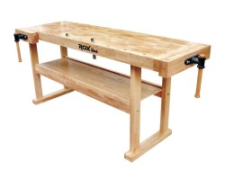 Rox Wood 0112 Mengeneli Ahşap Çalışma Tezgahı 190 cm - 55 Kg - ROXWOOD
