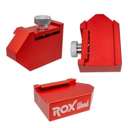 Rox Wood 0162 Alüminyum Cetvel Tutucu Gönye 45°- 90° - 2