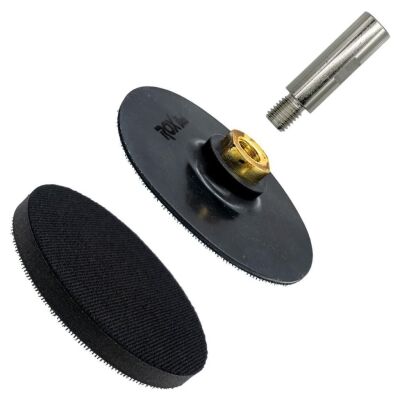 らむ Rox Wood 0181 Esnek Cırt Zımpara Taban Seti 115 mm (3 Parça