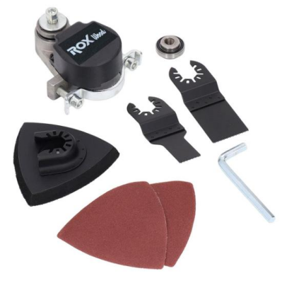 Rox Wood 0191 Taşlama Motorları İçin Çok Amaçlı Salınım Alet Adaptörü - 2