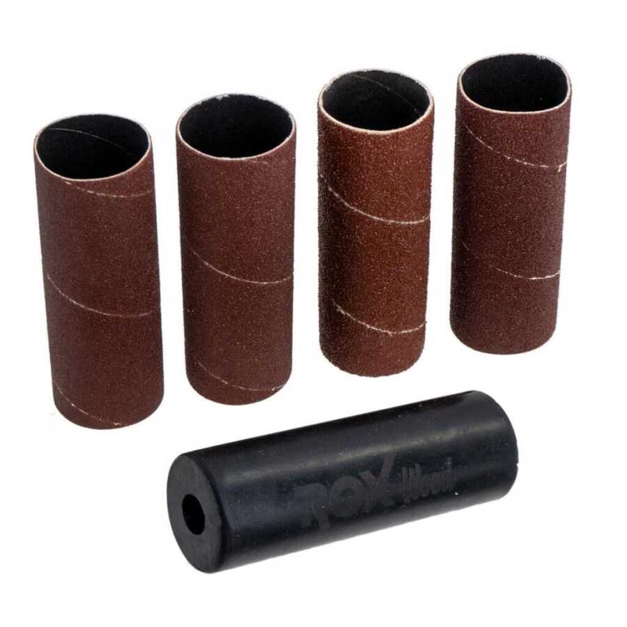 Rox Wood 0197 Yedek Zımpara, Kauçuk Silindir 38x115mm (Rox0193