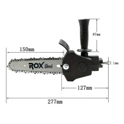 Rox Wood 6'' Dal Budama Testere Aparatı - 2