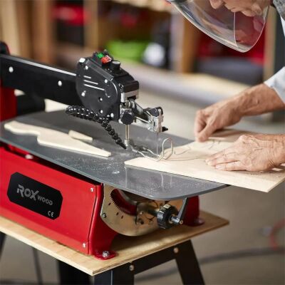 Rox Wood 0292 Değişken Hızlı Açılı Kıl Testere Dekupaj Makinası 560 mm - 3