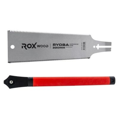 Rox Wood 0326 Ryoba Çift Taraflı Ahşap Testere 220 mm - 2