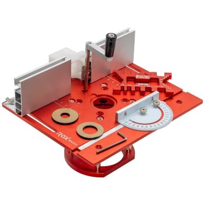 Rox Wood 0356 Alüminyum Ayarlı Freze Tezgah Seti - 1