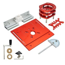 Rox Wood 0356 Alüminyum Ayarlı Freze Tezgah Seti - 2