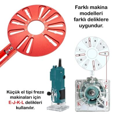 Rox Wood 0385 Freze Gönye Cetveli - 4