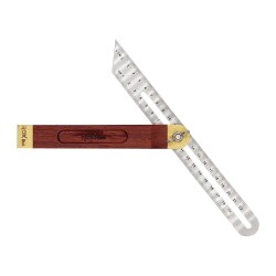 ROX Wood 7'' Gül Ağacı Ayarlı Marangoz Gönye 22 cm - ROXWOOD