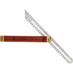 ROX Wood 9'' Gül Ağacı Ayarlı Marangoz Gönye 27 cm - ROXWOOD