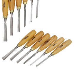 ROX Wood 9092 Ahşap Oyma Iskarpela Seti 12 Parça Ahşap Kutulu - 3