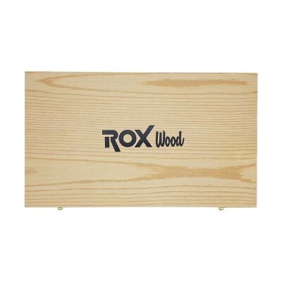 ROX Wood 9092 Ahşap Oyma Iskarpela Seti 12 Parça Ahşap Kutulu - 4