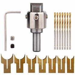 Rox Wood Ahşap Yuvarlak Boncuk Şekillendirme Matkap Ucu Seti - 1