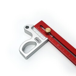 Rox Wood 0012 Alüminyum Ayarlı Gönye 300 mm - 3