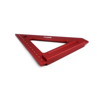 Rox Wood 0013 Aluminyum Üçgen Gönye 150 mm - 3